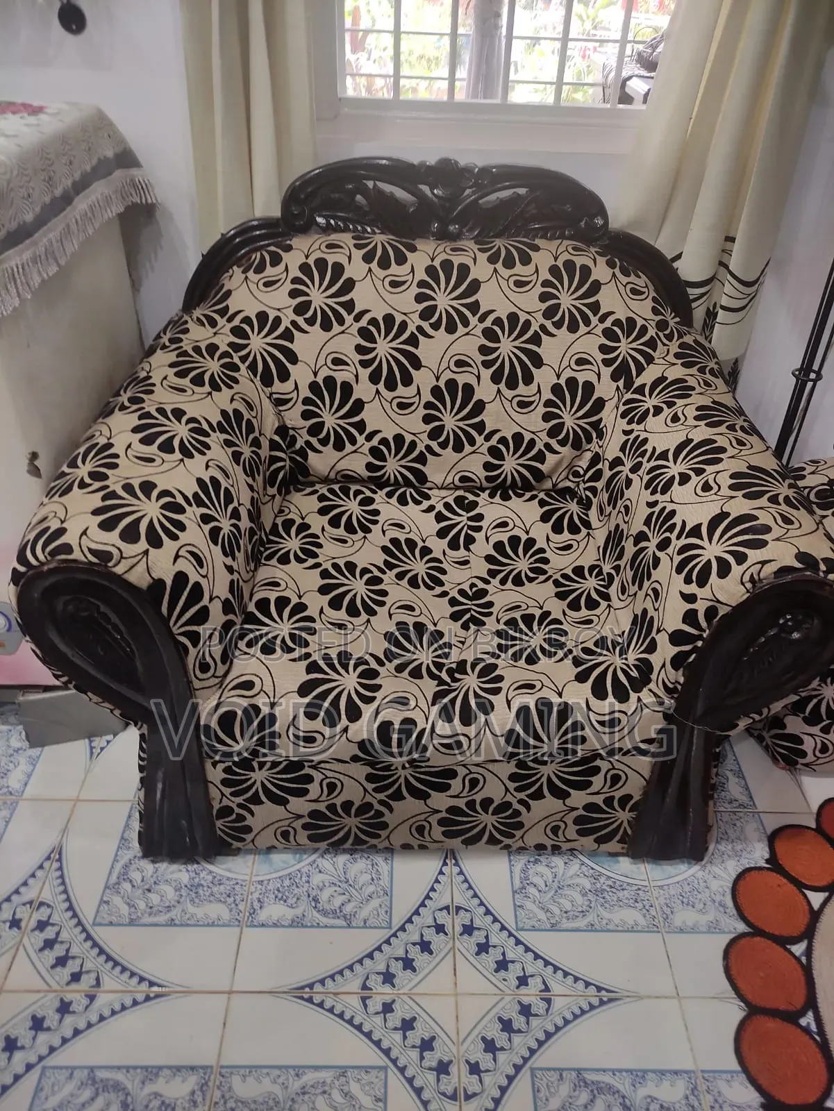 This 3-piece sofa set is for sale.