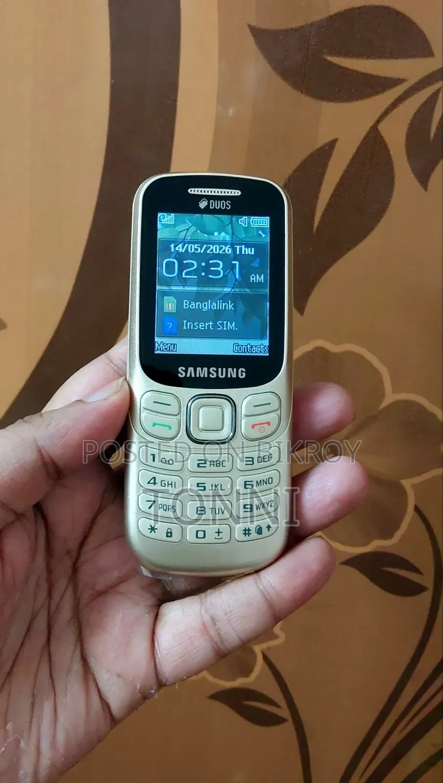 Samsung Metro 312 Gold