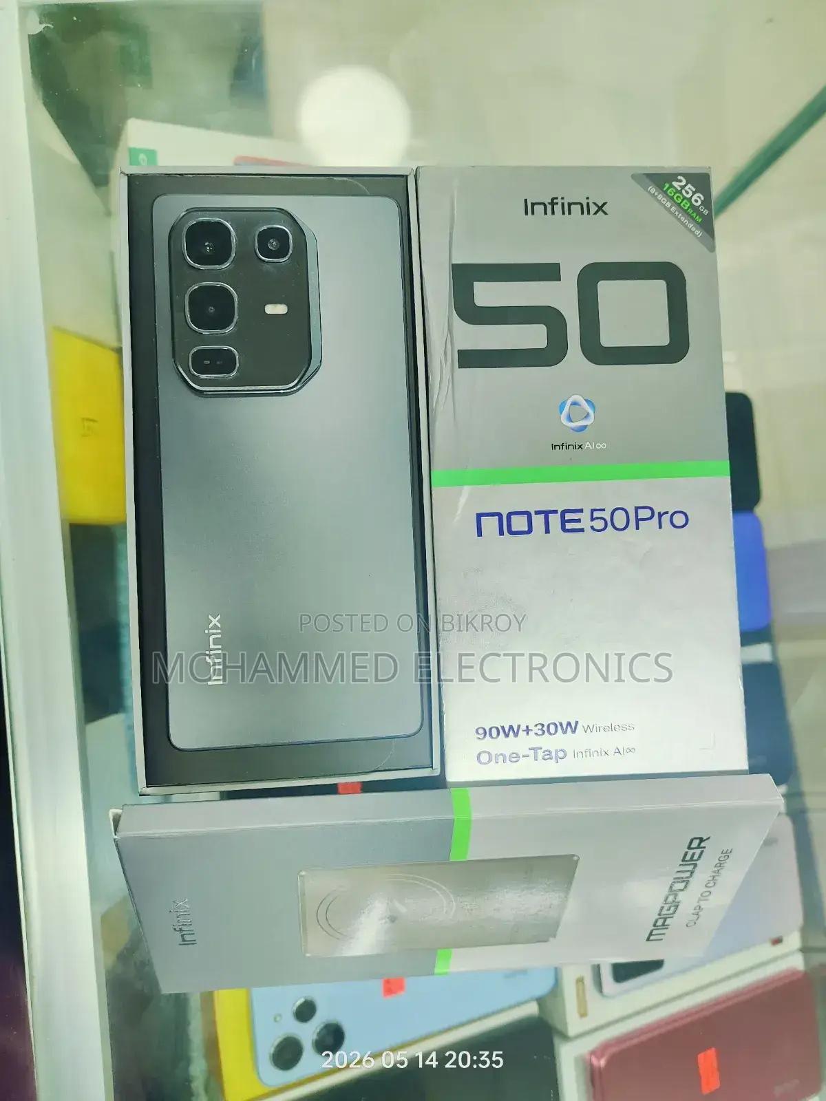 Infinix Note 50 Pro 256 GB Black