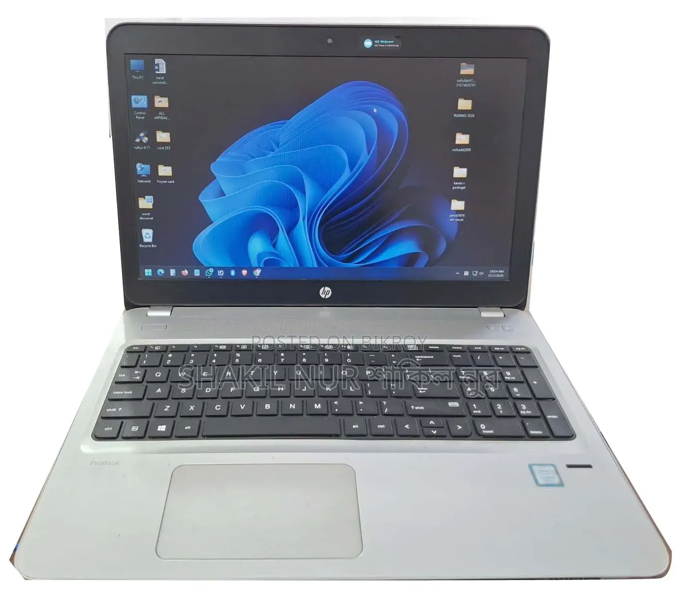 Laptop HP ProBook 450 G4 16GB Intel Core I3 HDD+SSD 1T