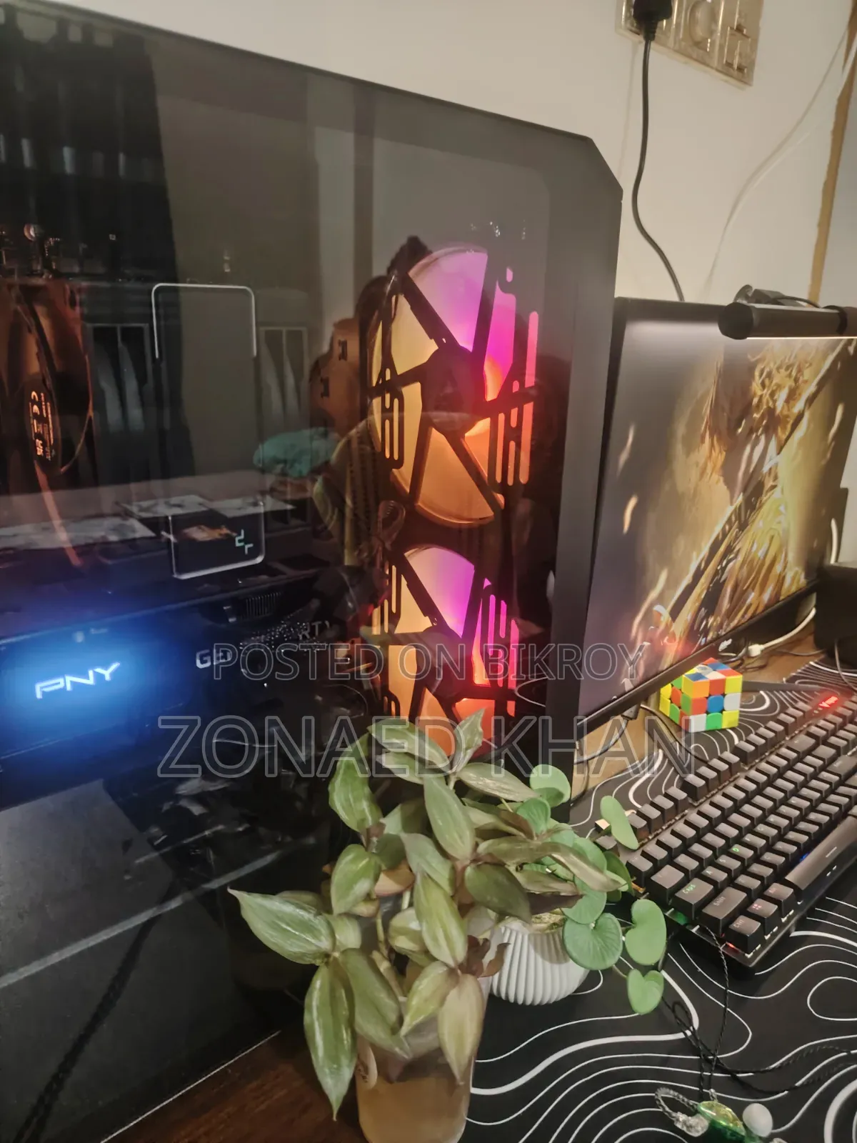 Desktop Computer MSI Model 16GB AMD Ryzen 5 SSD 1T