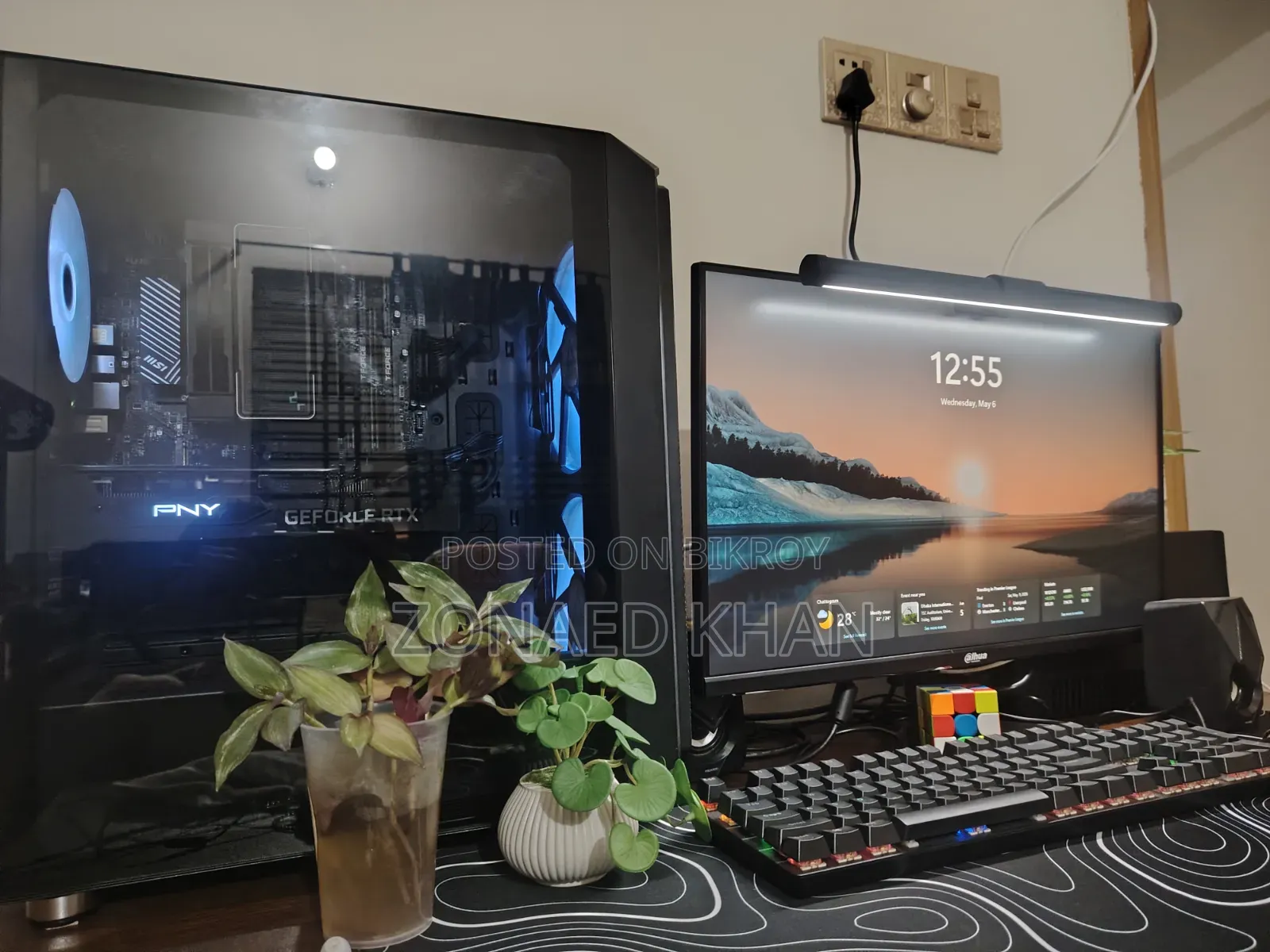 Desktop Computer MSI Model 16GB AMD Ryzen 5 SSD 1T