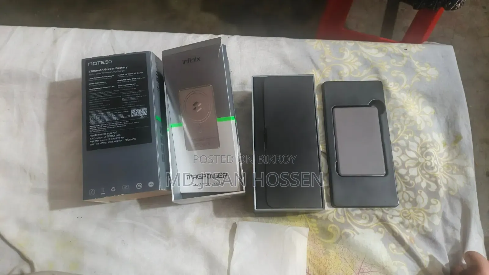 Infinix Note 50 4G 256 GB Black