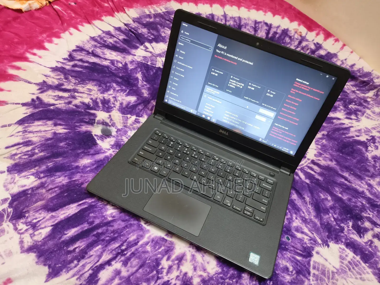 Laptop Dell Vostro 14 3459 8GB Intel Core I3 SSD 250GB