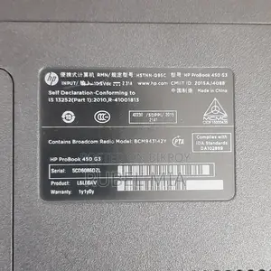 Laptop HP ProBook 450 G3 8GB Intel Core I5 HDD 1T