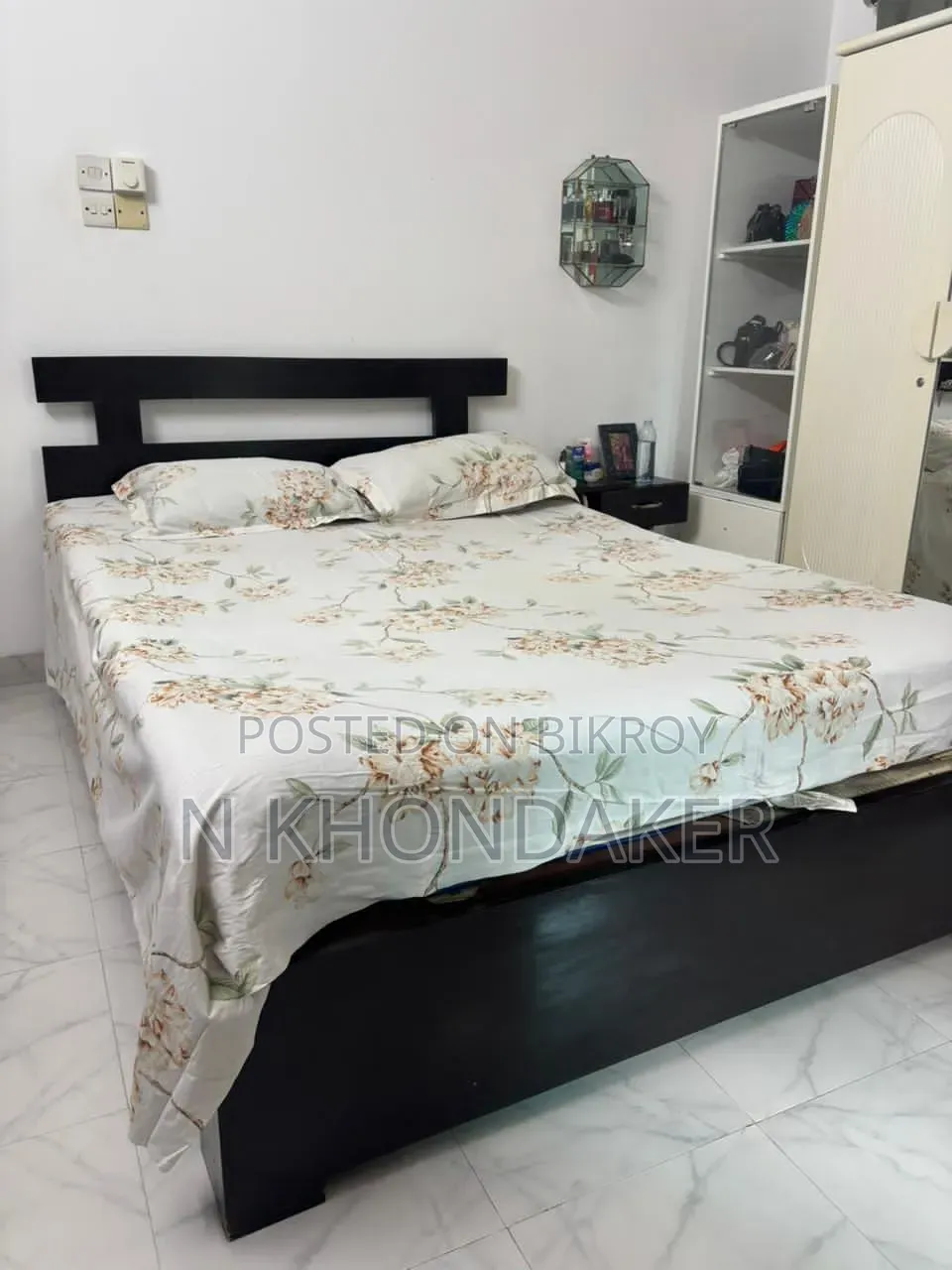 Master Bed With Mattress Made in USA