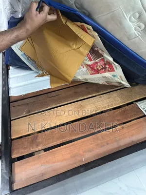 Master Bed With Mattress Made in USA