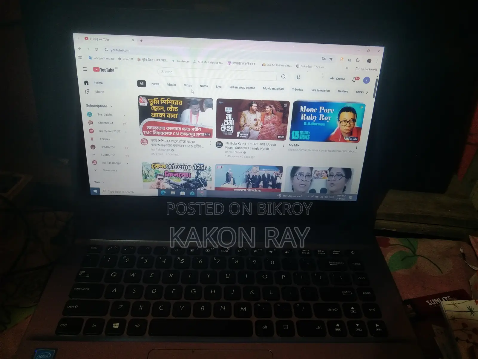 Laptop Asus X44HY 4GB Intel Core 2 Duo SSD 1T