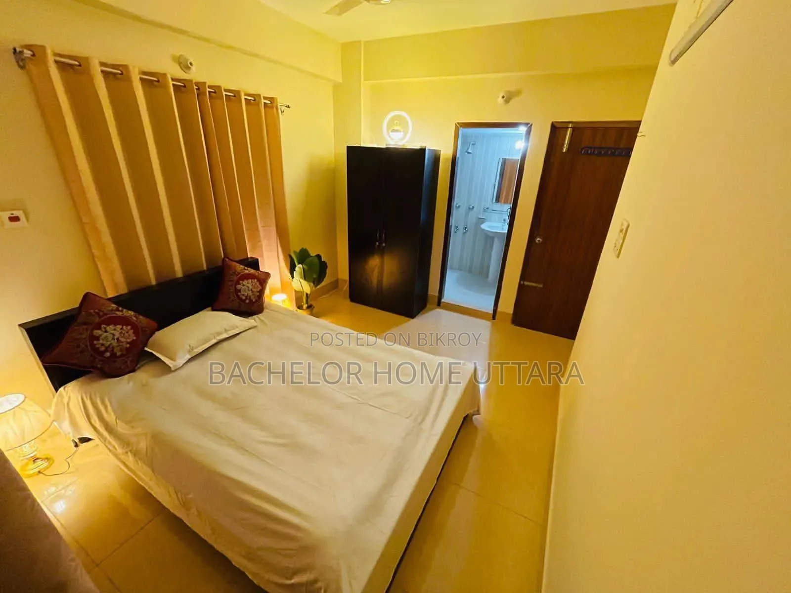 Furnished 1bdrm Room Parlour In Bachelor Room Rent, Uttara For Rent