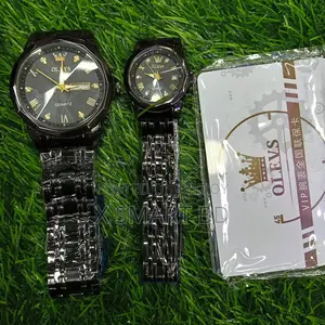 Butter Fly Lock Olievs Stainless Steel Fashionable Couple Watches