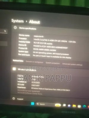 Desktop Computer Gigabyte GB-BACE-3000 16GB Intel Core 5 HDD 1T