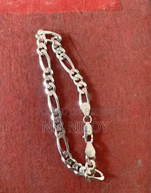 Italian 1 Vori Silver Bracelet