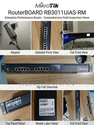 Mikrotik RB3011UiAS-RM র‍্যাকমাউন্ট রাউটার