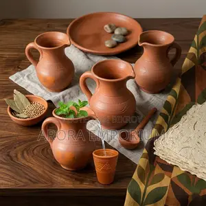 Terracotta Jug Glass