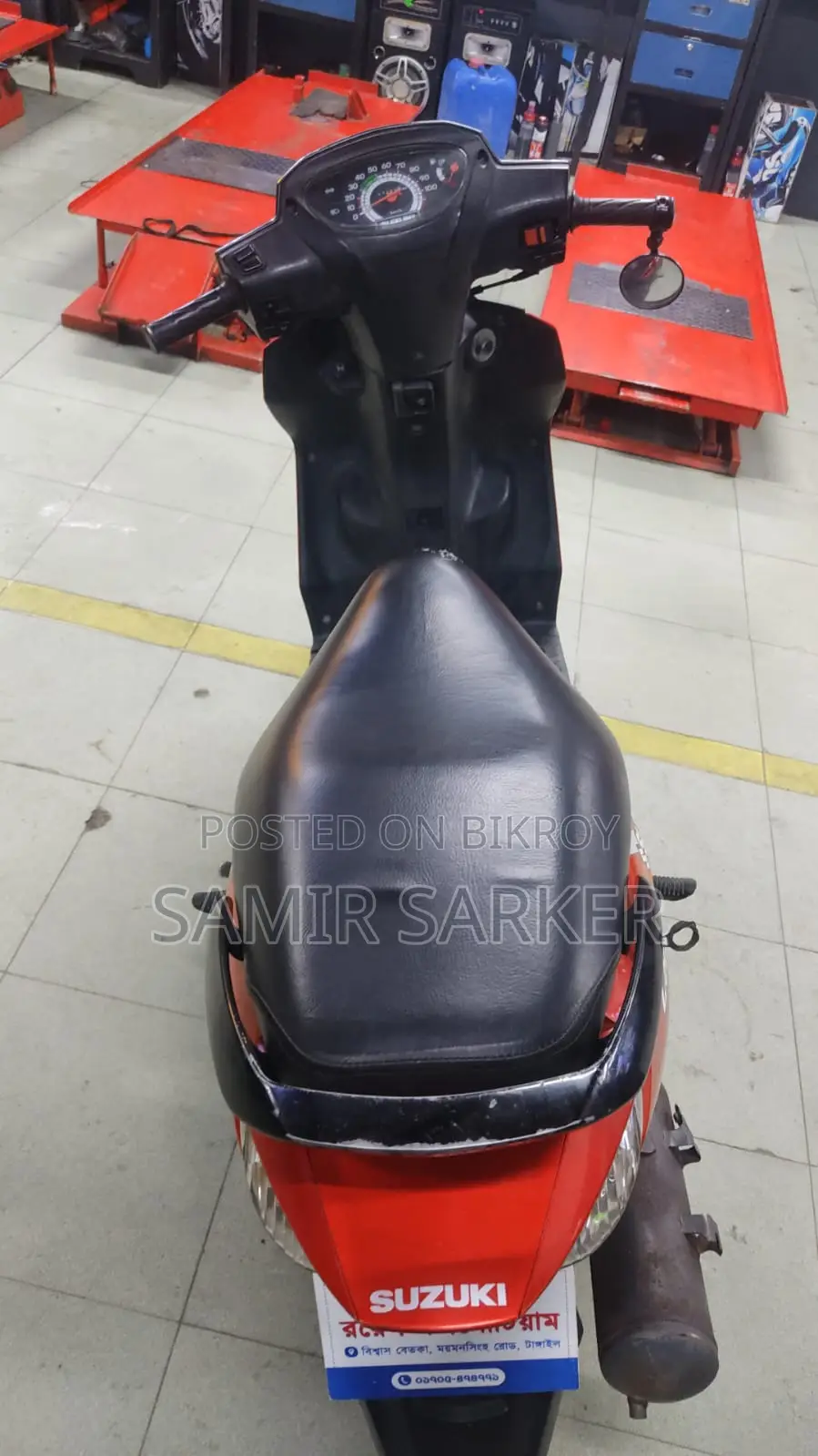 Suzuki Lets 2018 Red