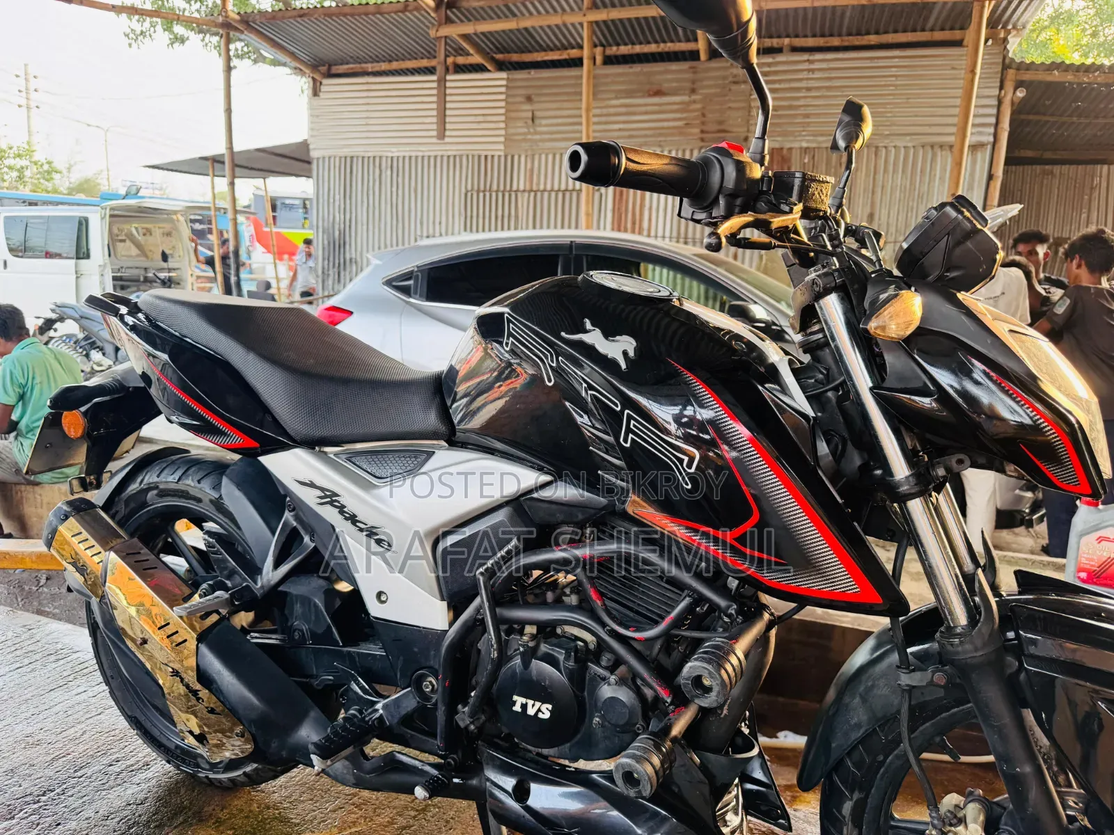 TVS Apache 160 4V 2021 Black