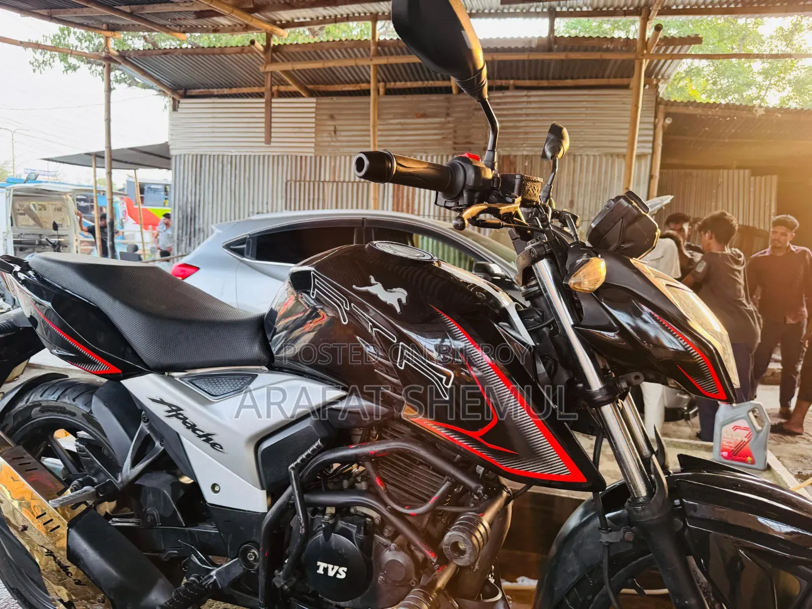 TVS Apache 160 4V 2021 Black