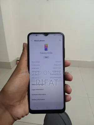 Samsung Galaxy A03s 64 GB Black