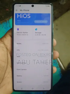 Tecno Camon 40 Pro 4G 256 GB Green