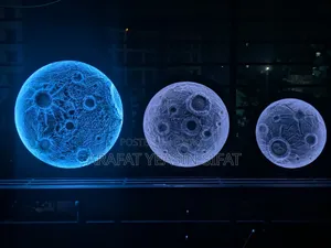 3d Moon Lamp/RGB