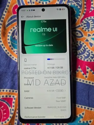 Realme C75x 128 GB Gold