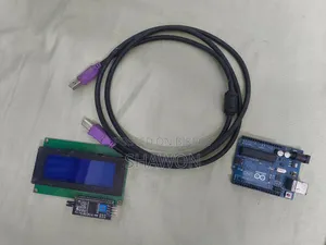আরডুইনো ইউনো (Arduino Uno) এবং ২০x৪ এলসিডি ডিসপ্লে মডিউল