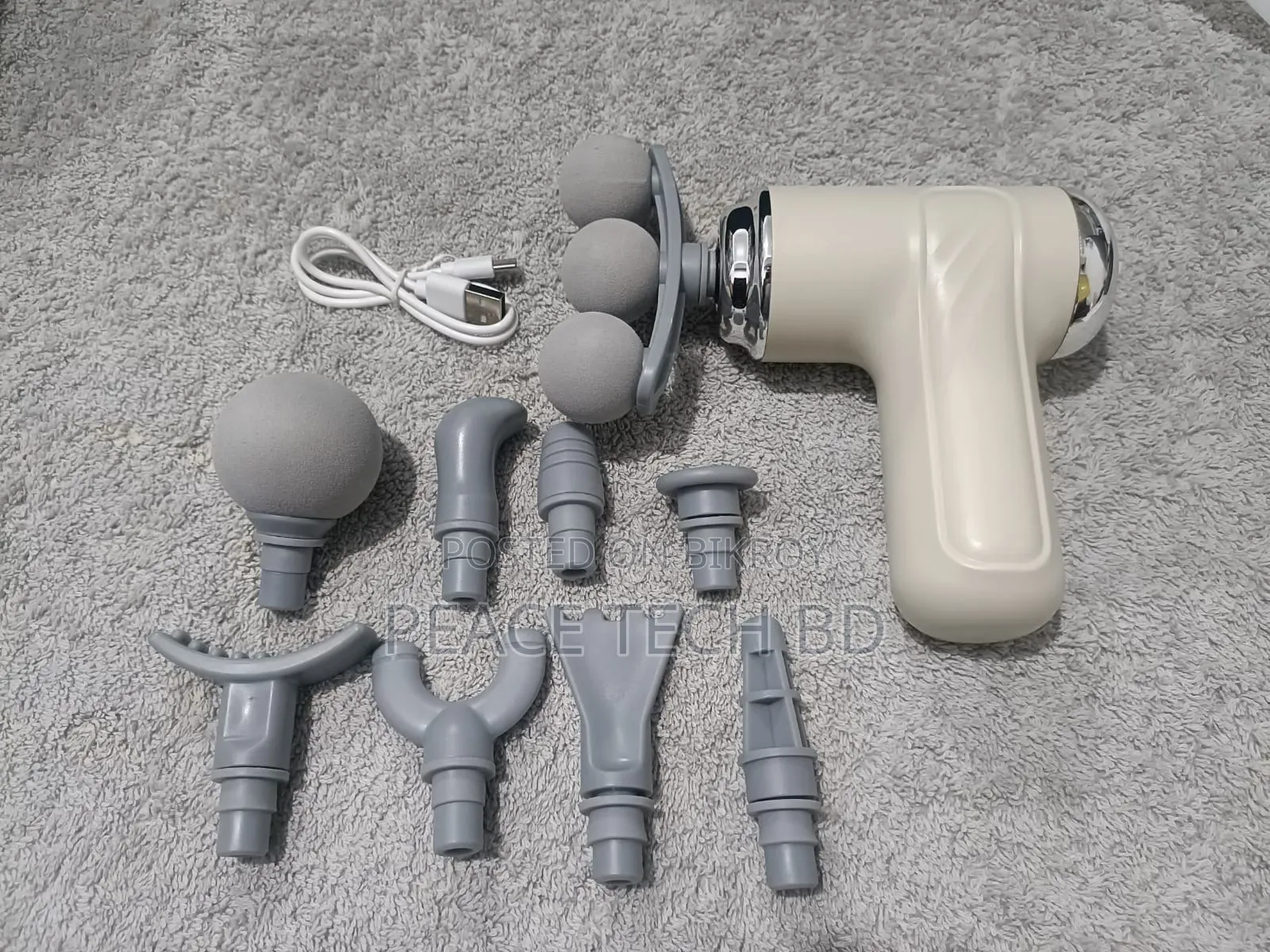 Massage Three-Headed Fascia Gun