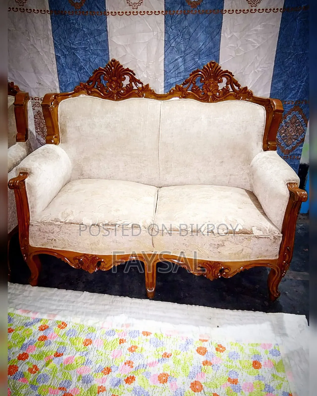 Teak Wood Sofa for Sale