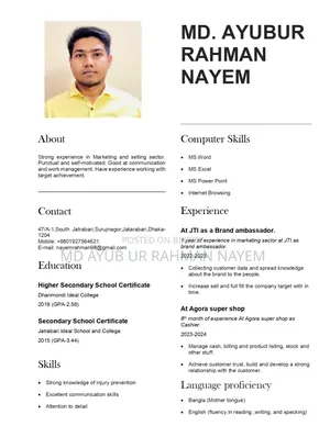 Looking for Job