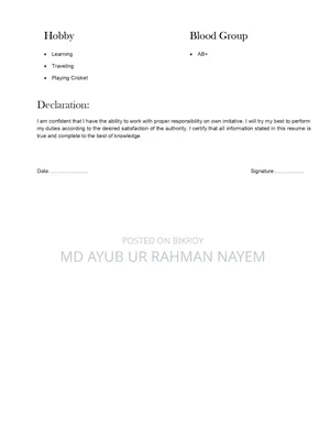 Looking for Job