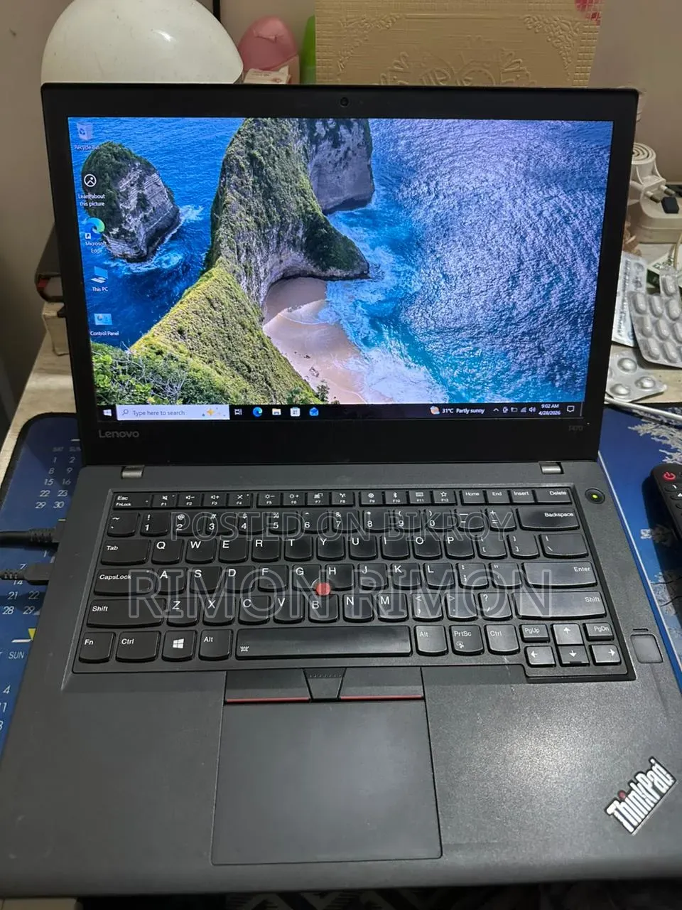 Laptop Lenovo ThinkPad T470 16GB Intel Core i5 SSD 512GB