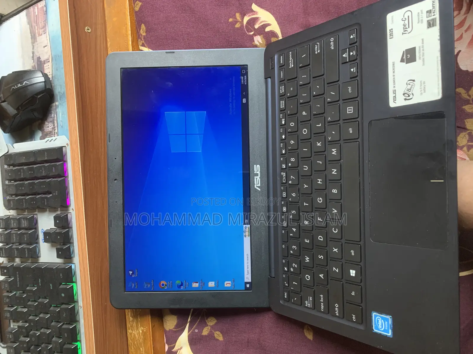 Laptop Asus E203MA 2GB Intel Celeron HDD 500GB