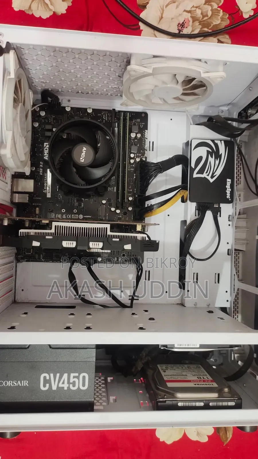 New Desktop Computer 16GB AMD Ryzen 5 HDD+SSD 1.5T