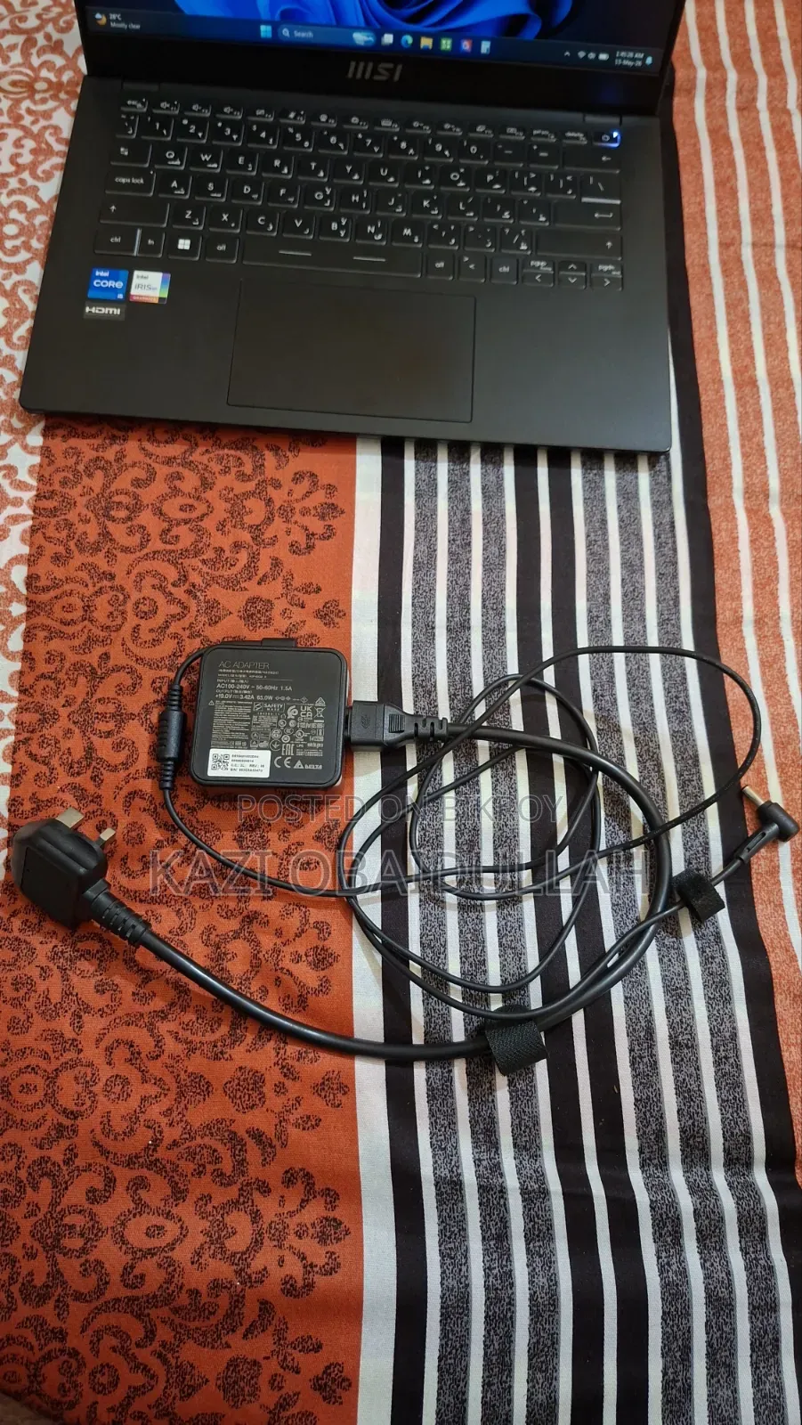 ল্যাপটপ MSI Modern 14 8GB Intel Core I5 SSD 512GB