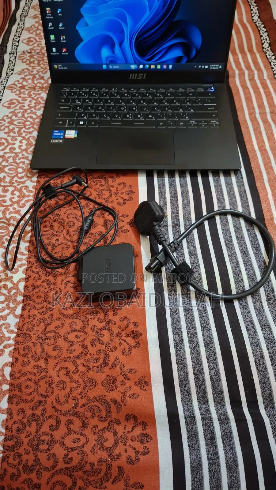 ল্যাপটপ MSI Modern 14 8GB Intel Core I5 SSD 512GB