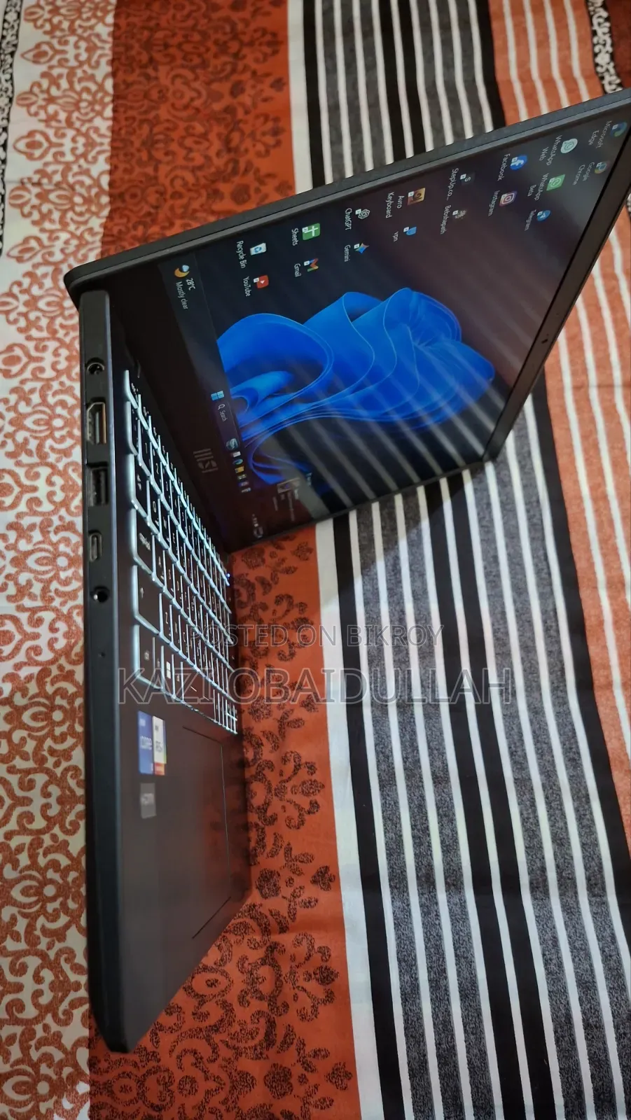 ল্যাপটপ MSI Modern 14 8GB Intel Core I5 SSD 512GB