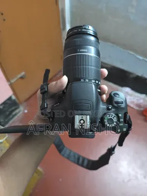 Canon 700d + 55-250mm Zoom Lens