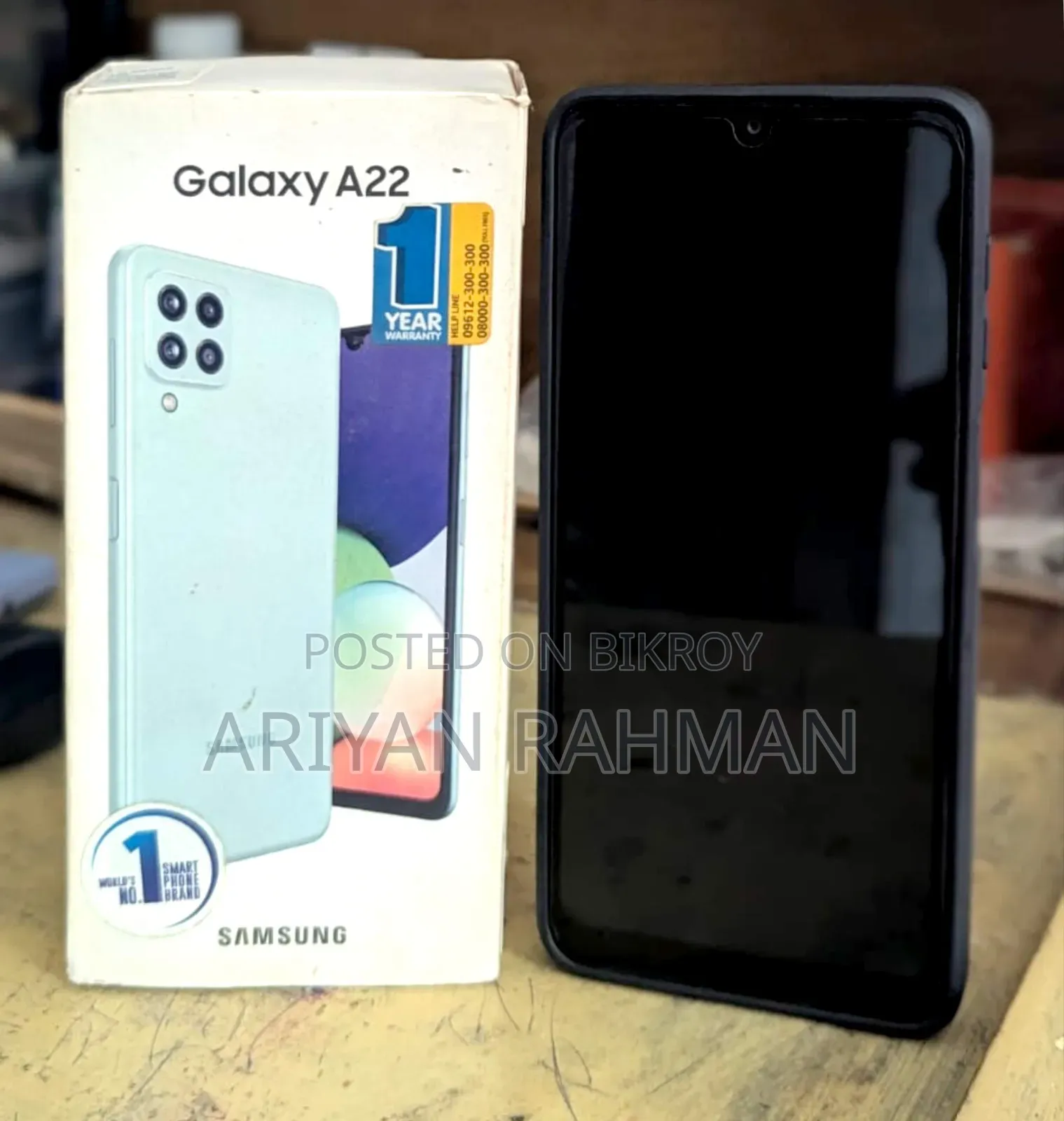 Samsung Galaxy A22 128 GB White