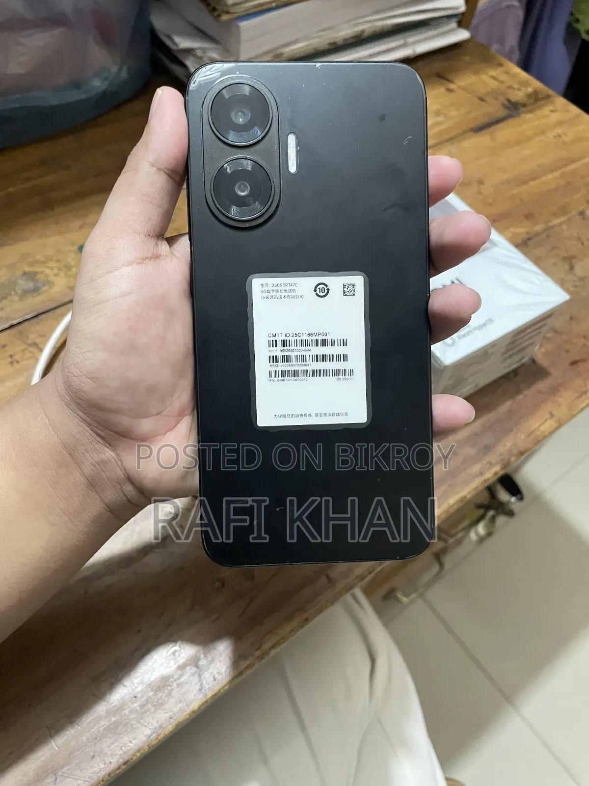 Xiaomi Redmi Turbo 4 Pro 256 GB Black