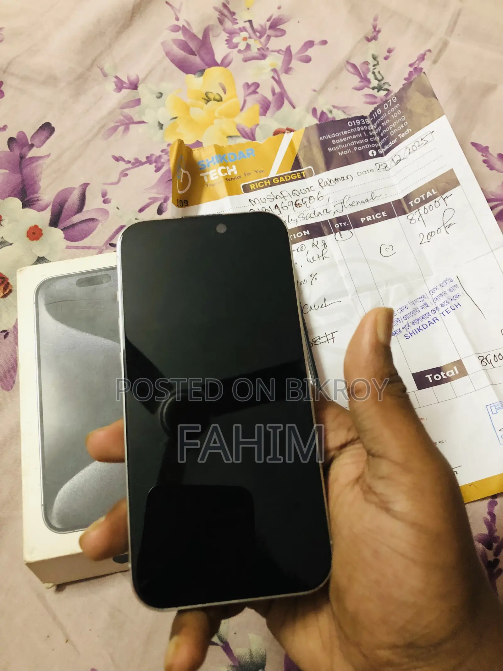 Apple iPhone 15 Pro 128 GB White