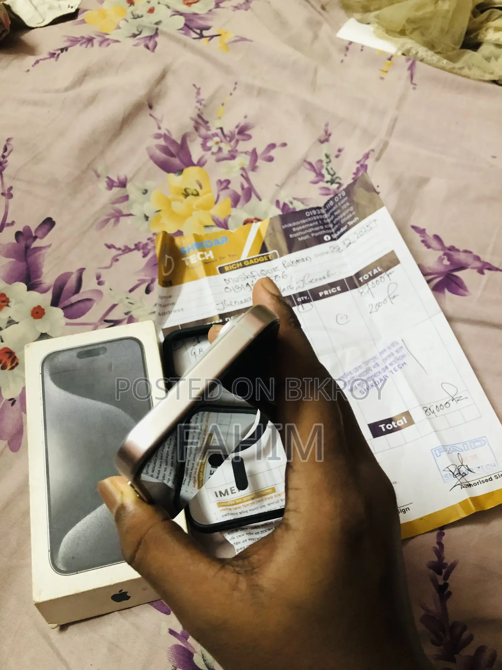 Apple iPhone 15 Pro 128 GB White