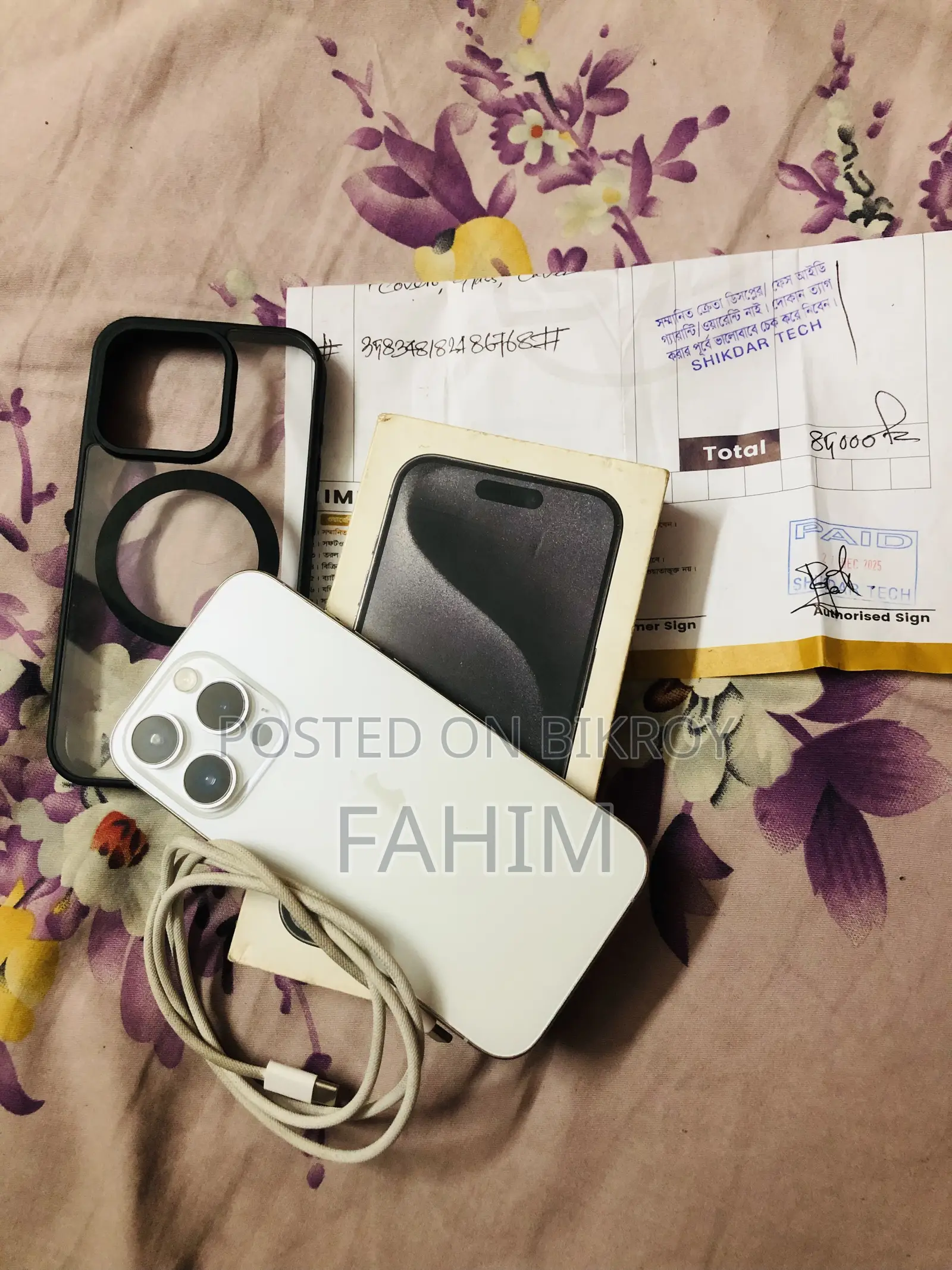 Apple iPhone 15 Pro 128 GB White