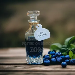 Blueberry Musk Perfume Oil: Fruity, Floral, and Long-Lasting.
