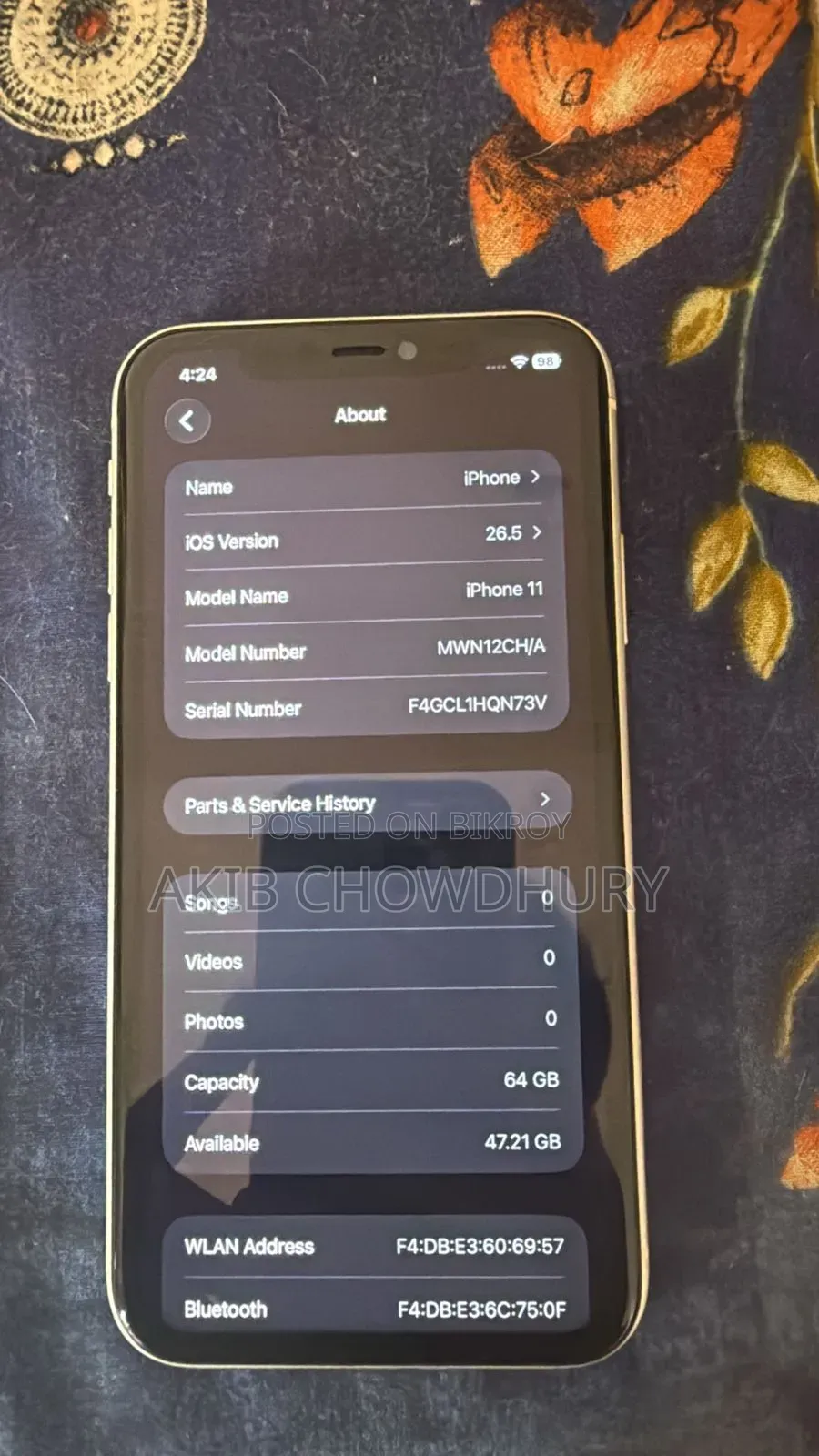 Apple iPhone 11 64 GB White