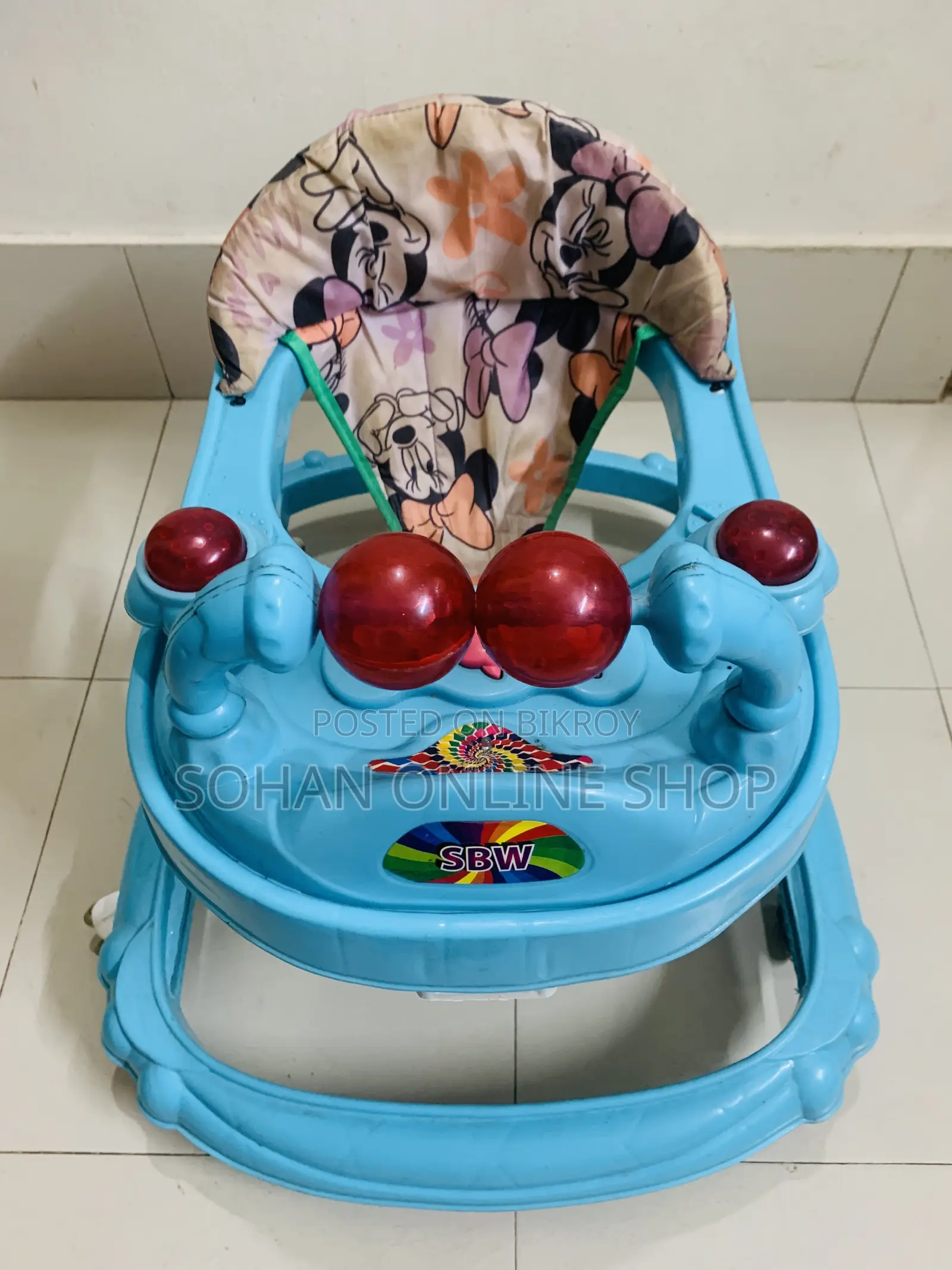 Baby Walker নীল কালার - Fresh Good Condition