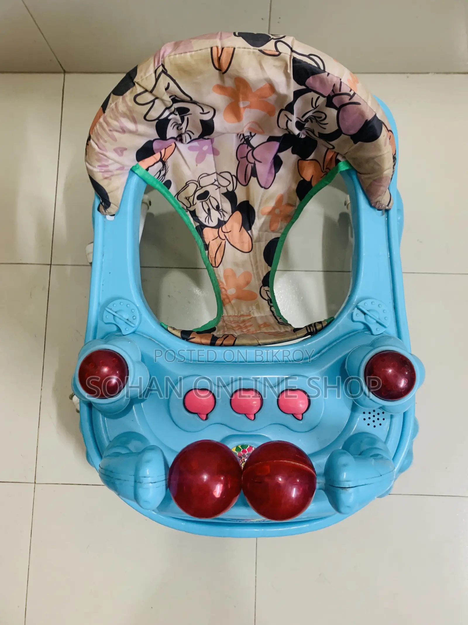 Baby Walker নীল কালার - Fresh Good Condition