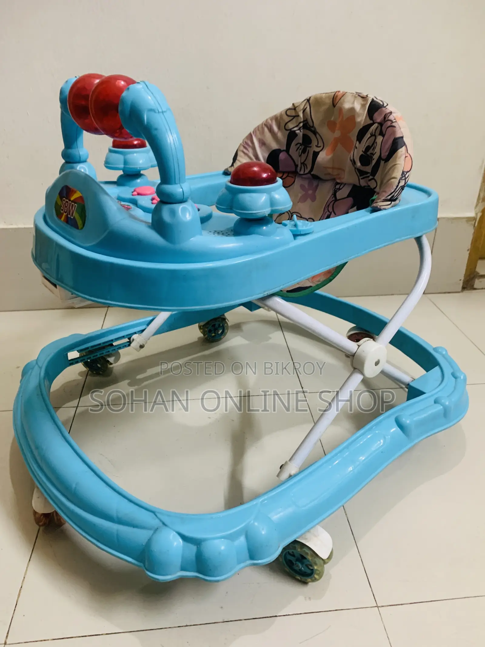 Baby Walker নীল কালার - Fresh Good Condition