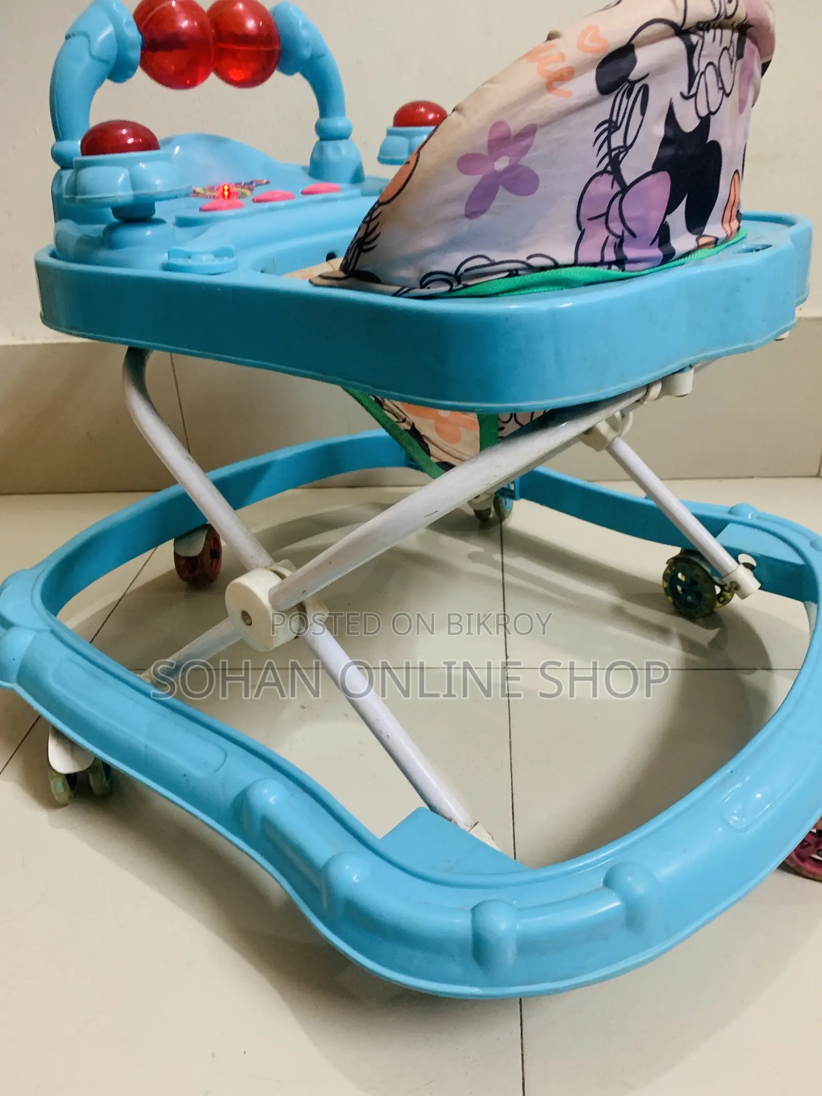 Baby Walker নীল কালার - Fresh Good Condition