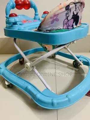 Baby Walker নীল কালার - Fresh Good Condition