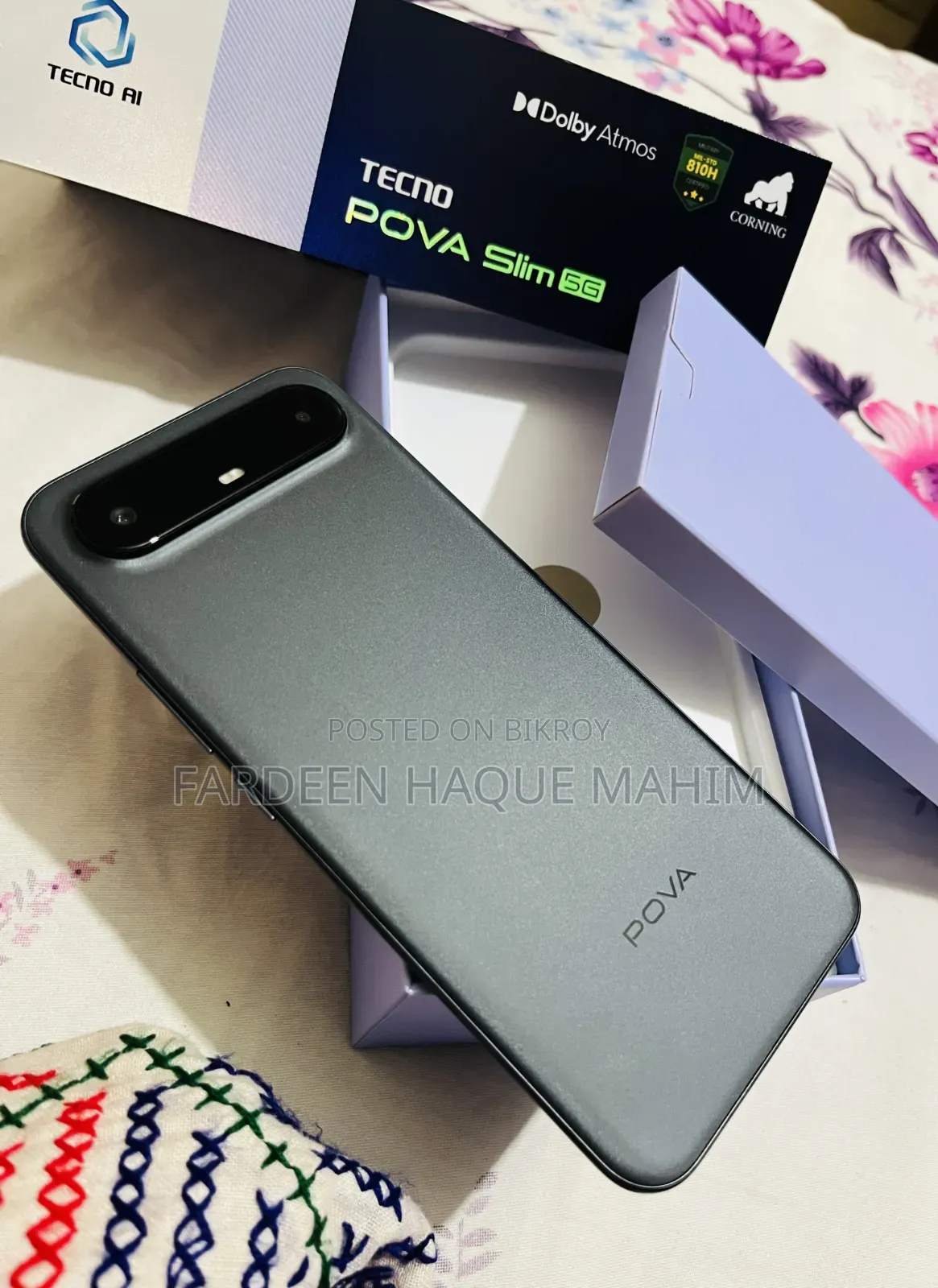 New Tecno Pova 5G 128 GB Black